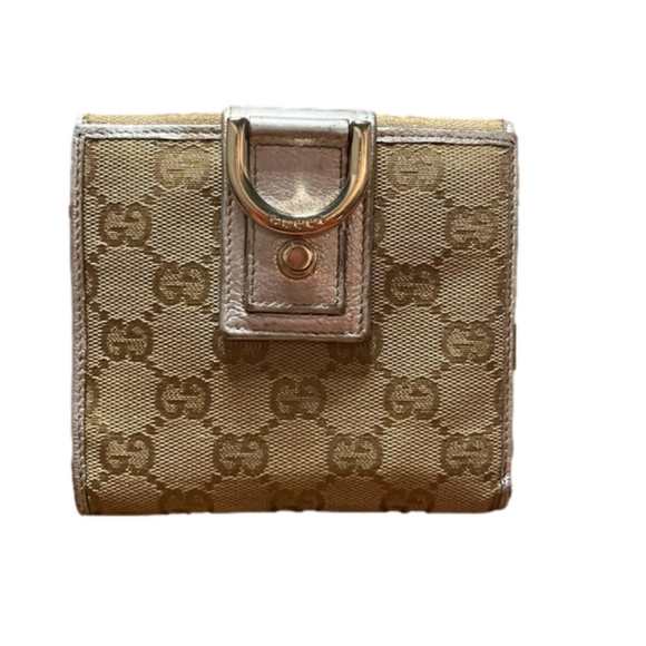 Gucci Metallic Abbey Wallet - Picture 1 of 12